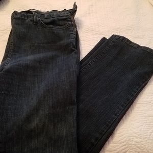 NYDJ 12 Side Zip Straight Leg Jeans